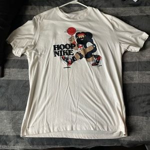 nike hoops t shirt size large